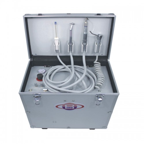 Veterinary Dental Turbine Units + Air Compressor + Suction System + Triplex Syringe