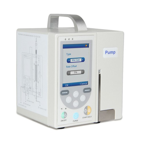 CONTEC SP750 Veterinary Volumetric Infusion Pump IV Fluid Control Syringe Pump, Alarm, LCD