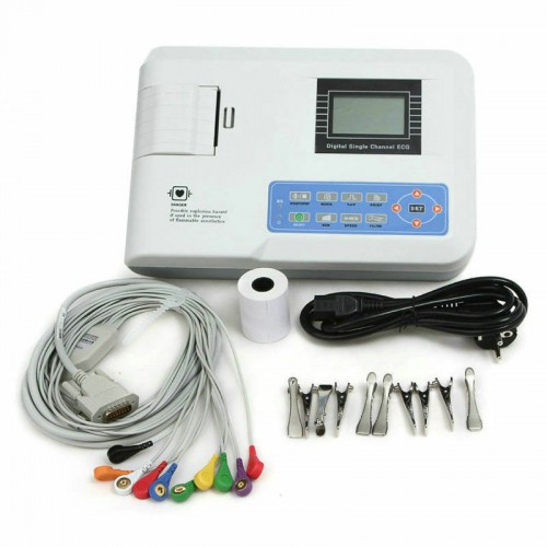 CONTEC ECG300G-VET Veterinary Digital 3-channel 12 leads Electrocardiograph ECG /EKG