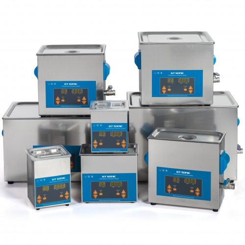 GT SONIC QTD-Series 2-27L 100-500W Digital Ultrasonic Cleaner with Heating Function