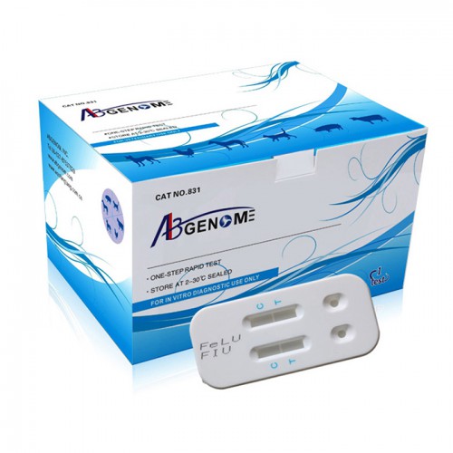 ABGENOME Veterinary Feline Combined Rapid Test Kit FIV Ab FeLV Ag Test