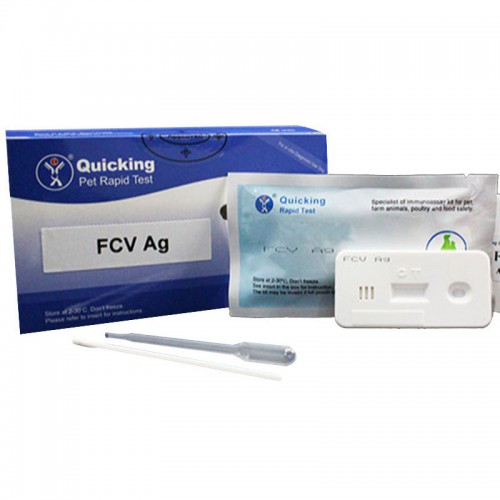 Quicking Veterinary Feline FCV Ag Rapid Test Calicivirus Ag Test