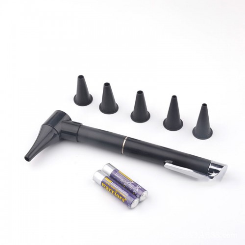 2pc Portable Otoscope LED light Mouth eyes nasal cavity With 5 otoscopes head Multifunction Otoscope sets