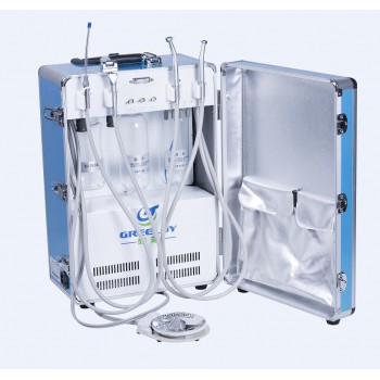 Greeloy® GU-P204 Portable Veterinary Dental Unit Unit with Air compressor