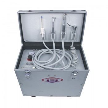 Veterinary Dental Turbine Units + Air Compressor + Suction System + Triplex Syri...