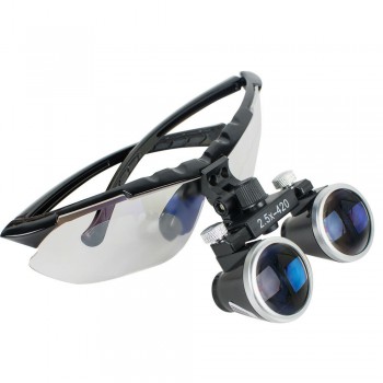 Veterinary Surgical Binocular Loupes 2.5X 420mm Loupe Magnifier
