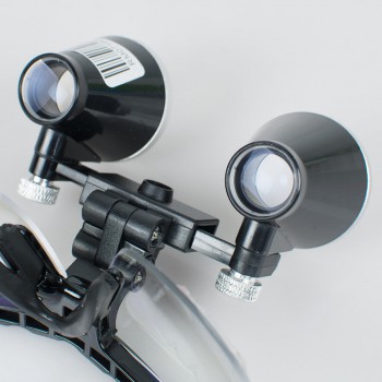 Veterinary Surgical Binocular Loupes 2.5X 420mm Loupe Magnifier