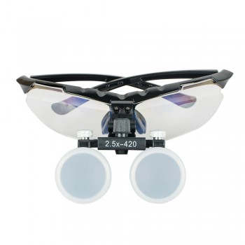 Veterinary Surgical Binocular Loupes 2.5X 420mm Loupe Magnifier
