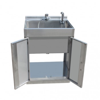 Veterinary Pet Cage Washing Sink Overall 304 Stainless Steel WT-42