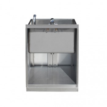 Veterinary Pet Cage Washing Sink Overall 304 Stainless Steel WT-42