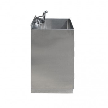 Veterinary Pet Cage Washing Sink Overall 304 Stainless Steel WT-42