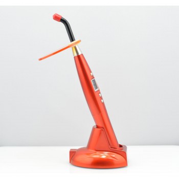 Veterinary 5W Wireless Cordless Dental LED Curing Light Lamp 1500mw Black Woodpecker Style
