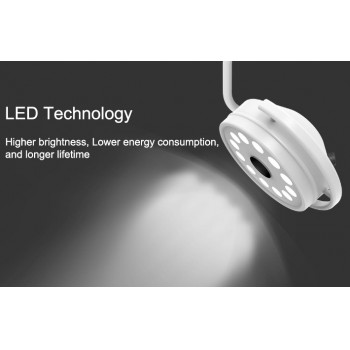 KWS KD-2012D-3C 36W LED Veterinary Surgical Lighting CE Ceiling Mounted