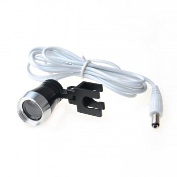 Portable Clip-on LED Head Light Lamp fit Veterinary Binocular Loupes