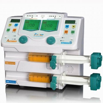 BYOND BYZ-810TU Dual Channel Veterinary Syringe Pump with Audible Alarm