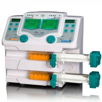Byond BYZ-810T Veterinary Double Channel Syringe Pump with LCD Display and Visual Alarm