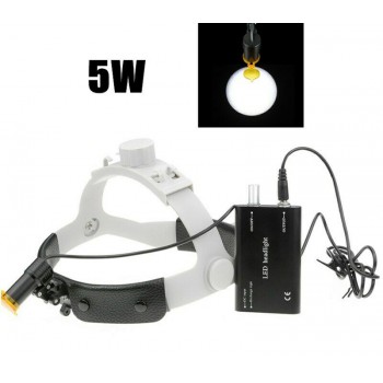 Veterinary 5W LED Head Light w/ Filter Headband Headlamp