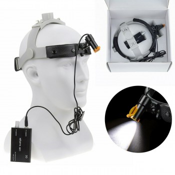 Veterinary 5W LED Head Light w/ Filter Headband Headlamp