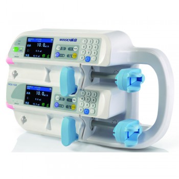 WEGO WGS-1020 Veterinary Double Four Channel Syringe Pump for Medical Use