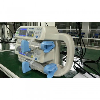 WEGO WGS-1020 Veterinary Double Four Channel Syringe Pump for Medical Use