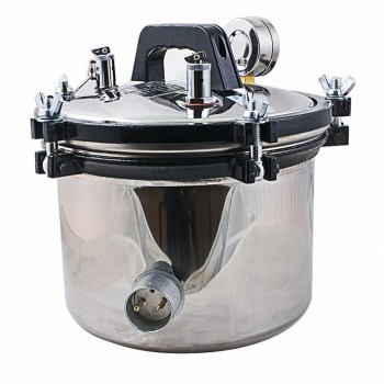8L Portable Veterinary Autoclave Steam Sterilizer Table Top Sterilizer