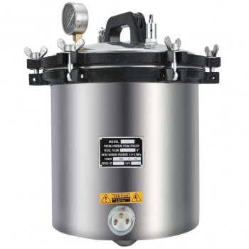18L Veterinary /Dental/ Tattoo Autoclave Sterilization High Pressure Steam Sterilizer