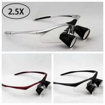 2.5X Veterinary Loupe Binocular Medical Surgical Magnifying Glass TTL series