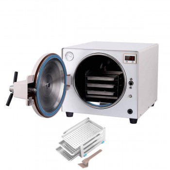 18L Autoclave Sterilizer Vacuum Steam TR250N for Veterinary / Lab / Dental