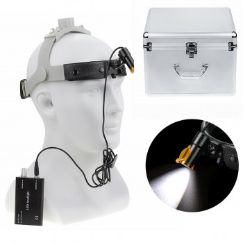 Veterinary 5W LED Head Light with Filter Headband Headlamp + Aluminum Box