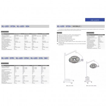 KL KL-LED-MSZ4 Veterinary LED Cold Source Shadowless Operation Light Surgical Lamp(AC/DC)