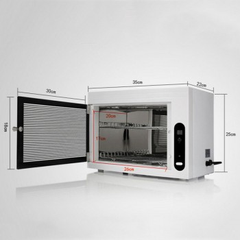 15L Ozone + UV Disinfection Box Home Commercial UV Sterilizer Cabinet