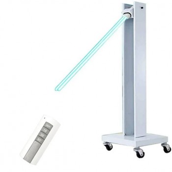 Mobile UV Sterilizer Disinfection Lamp Indoor Germicidal UV Sterilizing Light with Wheels