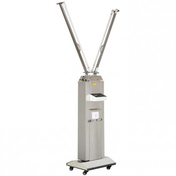 FY UV+Ozone Stainless Steel Trolley Ultraviolet Disinfection Lamp With Infrared ...