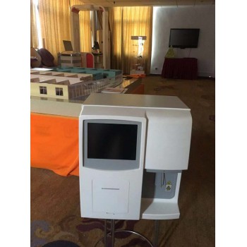 HF-3800 Veterinary Auto Hematology Analyzer 3 part Differ Hematology 8.4 Inch TFT 22 Items