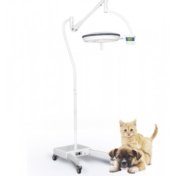 HFMED HLED-01 Veterinary Surgical Lampe Animal Vet Mobile LED Operating Light