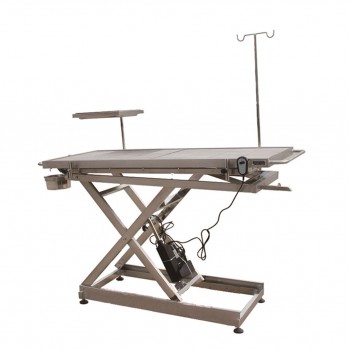 Veterinary Operating Surgery Table WT-02 (Stainless Steel Material,One-sided Tilt)