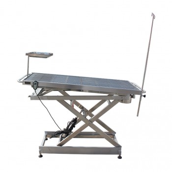 Veterinary Operating Surgery Table WT-02 (Stainless Steel Material,One-sided Tilt)