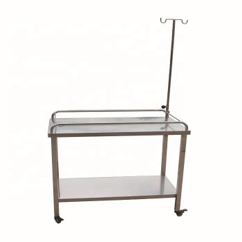 Mobile Simple Pet Infusion Table WT-35 Height can be adjusted (Stainless Steel M...