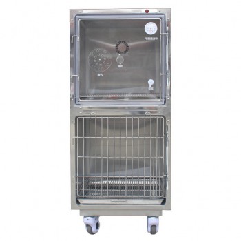 Veterinary Professional Oxygen Cages Stainless Steel oxygen chamber animal cage dog cage