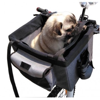 Portable Pet Bike Baskets Small Pet Cat Dog Bag Carrier