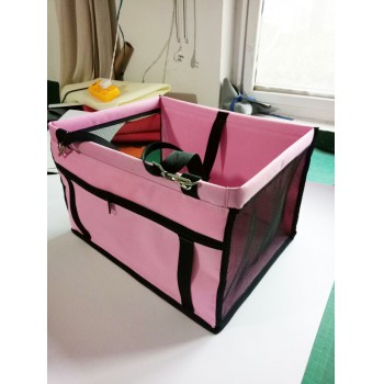 Folding Portable Pet Car Booster Seat For Outdoor Travel