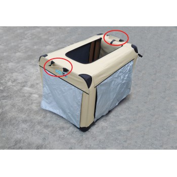 Folding Portable Pet Car Booster Seat For Outdoor Travel