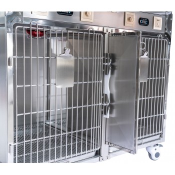 Veterinary Stainless Infrared Therapy Cage Pet Hospital Electromagnetic Therapeutic Cage
