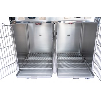 Veterinary Stainless Infrared Therapy Cage Pet Hospital Electromagnetic Therapeutic Cage