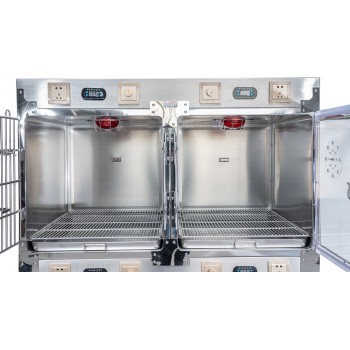 Veterinary Stainless Infrared Therapy Cage Pet Hospital Electromagnetic Therapeutic Cage