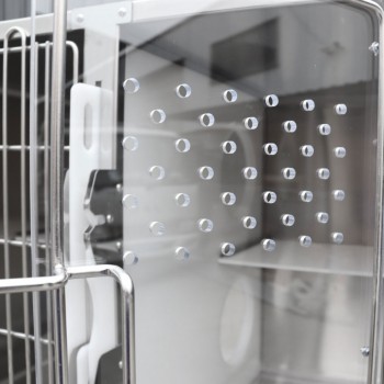 Veterinary Stainless Steel Pet Cage Mobile Dog Cat Cage WTC-02 - 4 Units