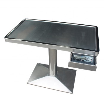 Veterinary Examination Table Pet Treatment Table WT-23 With Weighing Scale (Stai...