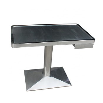 Veterinary Examination Table Pet Treatment Table WT-23 With Weighing Scale (Stainless Steel Material)