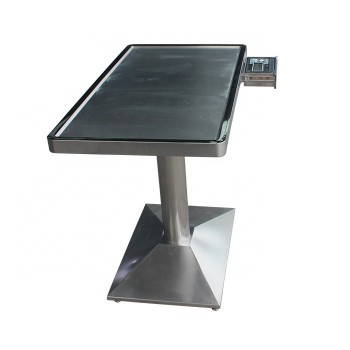 Veterinary Examination Table Pet Treatment Table WT-23 With Weighing Scale (Stainless Steel Material)