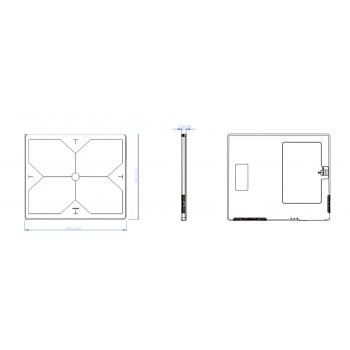 Vet X-ray Detector WTP-01 Veterinary Cassette-sized Wireless Flat Panel Detector